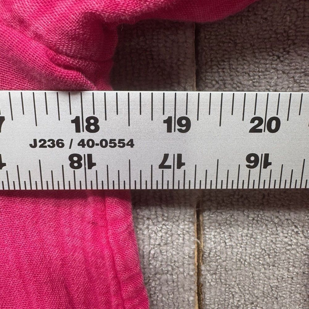 Faherty Dress XS Pink Tiered Isha Gemina Dream Cotton‎ Gauze Long Flowy Resort - Picture 4 of 9